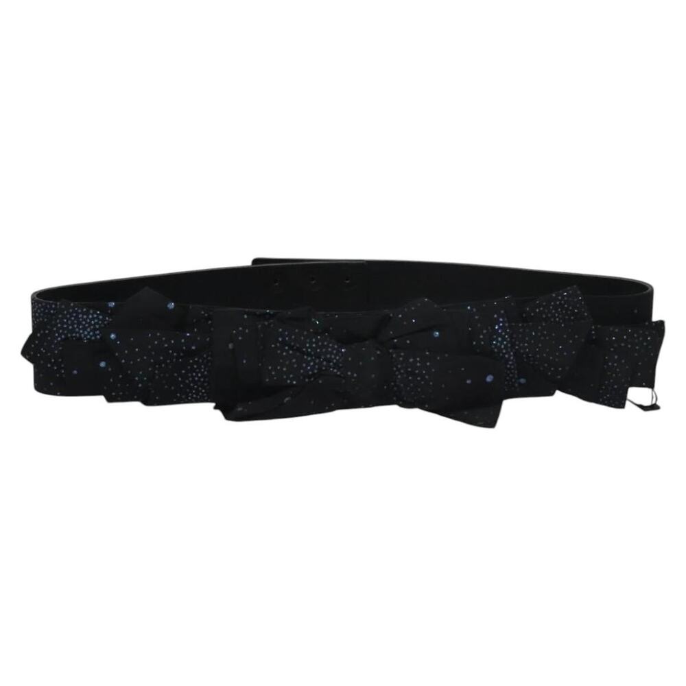 Chanel Leather Belt Black